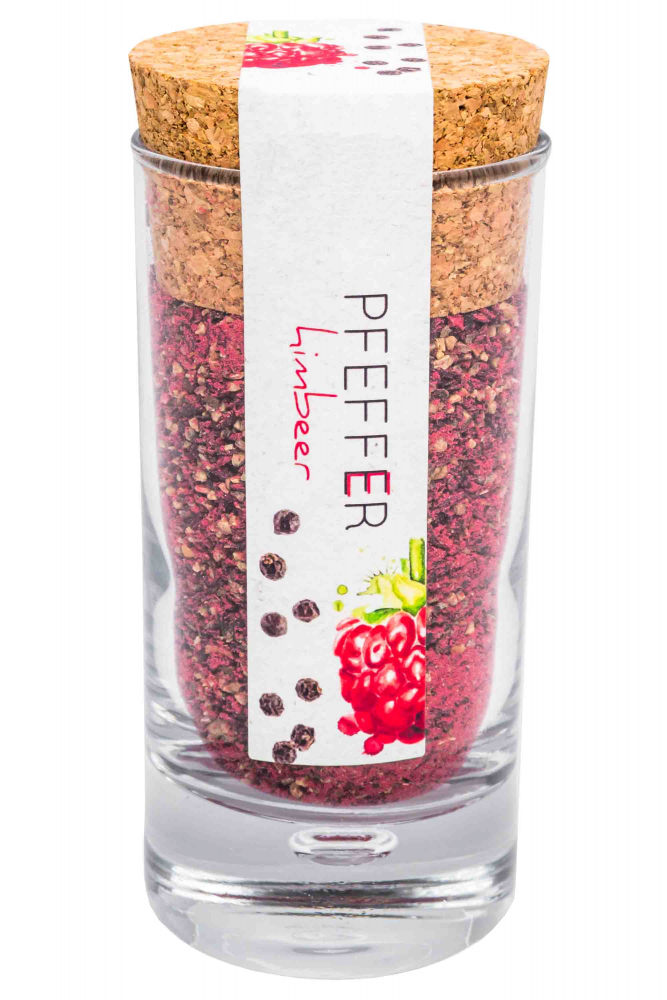 Himbeer Pfeffer im Glas